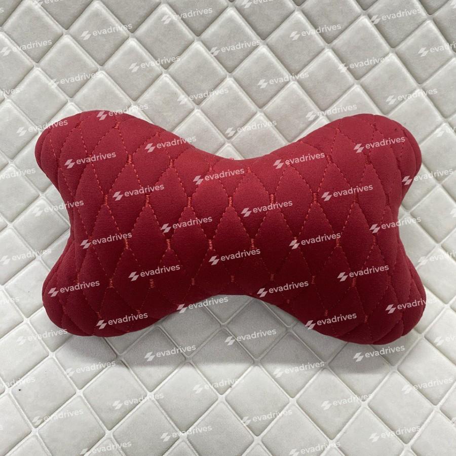 Poduszka zagłówkowa do samochodu,  wykonana z ALCANTARA LUX