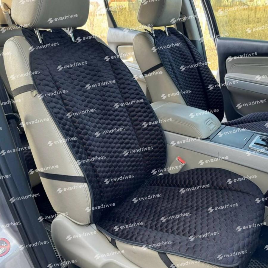 Pokrowce na siedzenia Lux Alcantara (sztuczny zamsz), plaster miodu