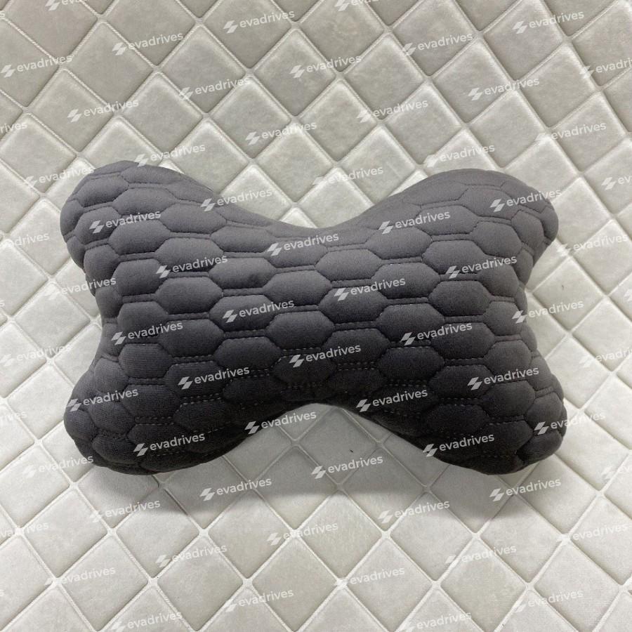 Poduszka zagłówkowa do samochodu,  wykonana z ALCANTARA LUX