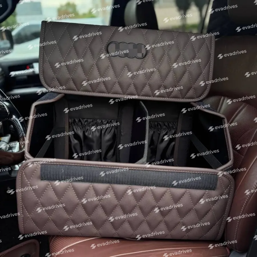 Organizer samochodowy do bagażnika z niemieckiej ekoskóry