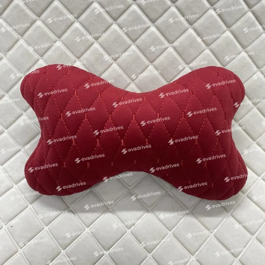 Poduszka zagłówkowa do samochodu,  wykonana z ALCANTARA LUX