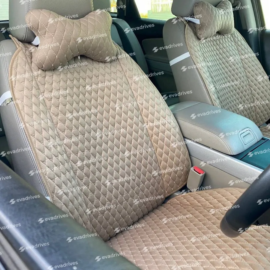 Pokrowce na siedzenia Lux Alcantara (sztuczny zamsz), romb