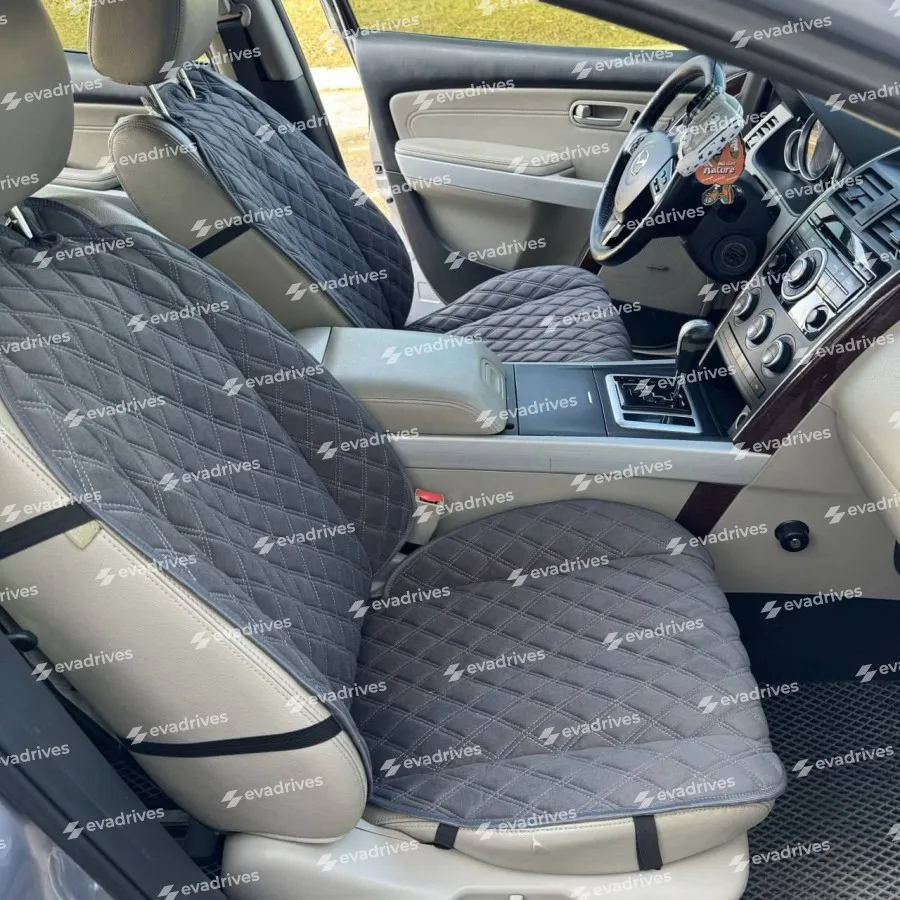 Pokrowce na siedzenia Lux Alcantara (sztuczny zamsz), romb