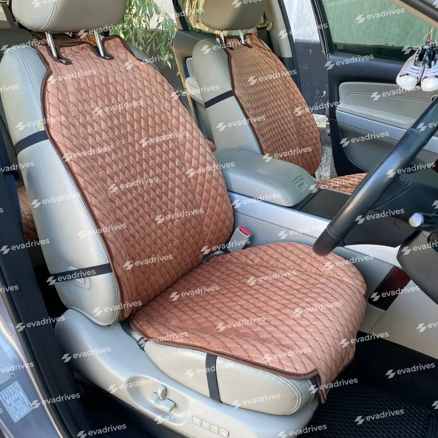 Pokrowce na siedzenia Lux Alcantara (sztuczny zamsz), romb