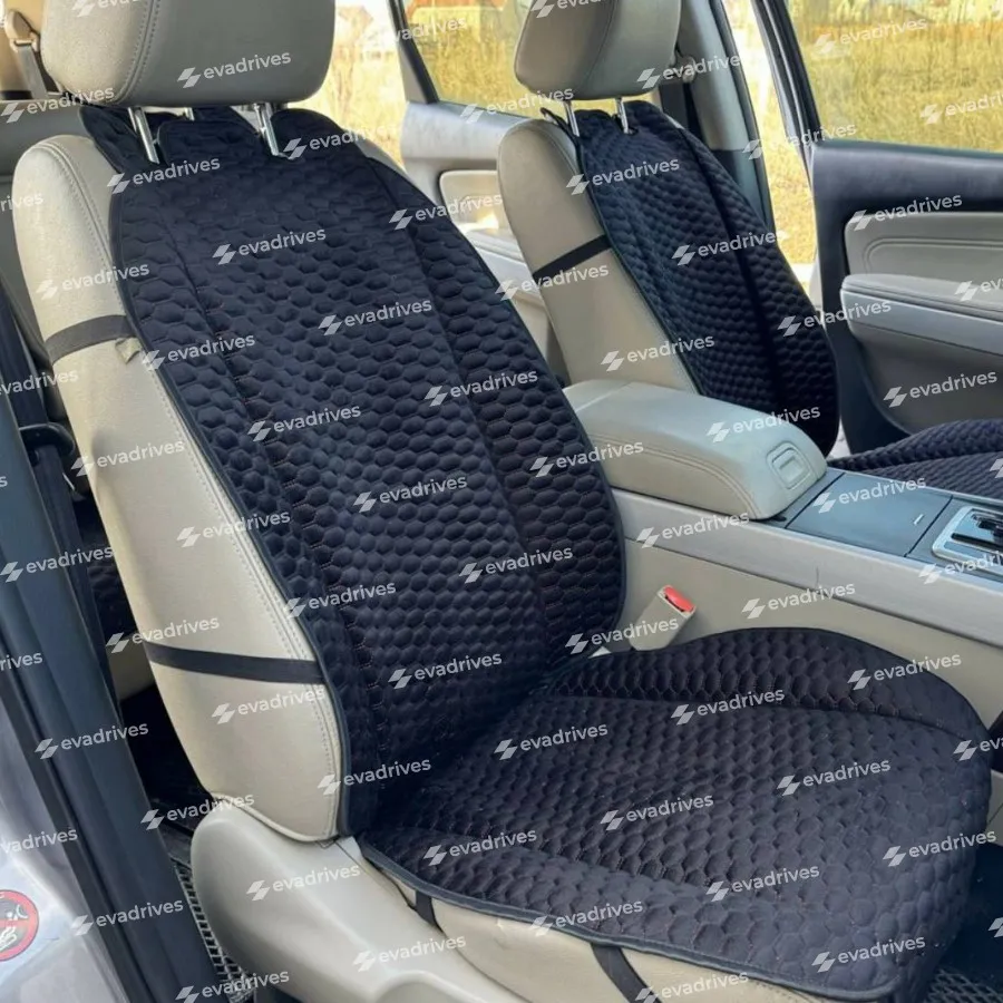 Pokrowce na siedzenia Lux Alcantara (sztuczny zamsz), plaster miodu