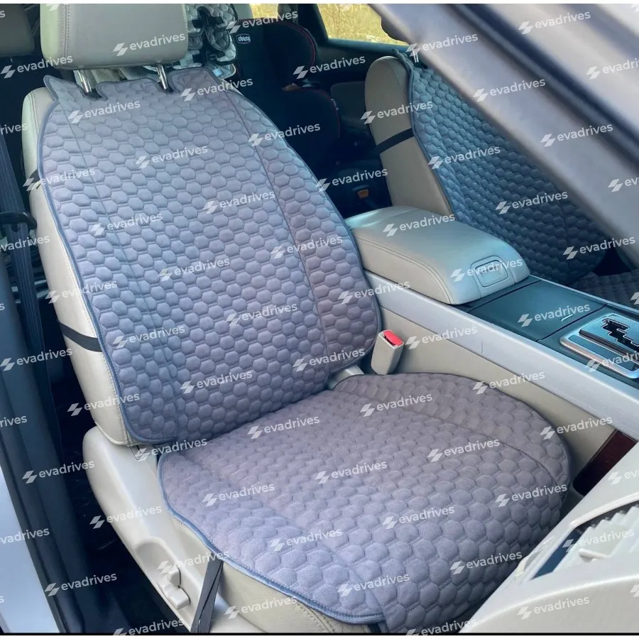 Pokrowce na siedzenia Lux Alcantara (sztuczny zamsz), plaster miodu