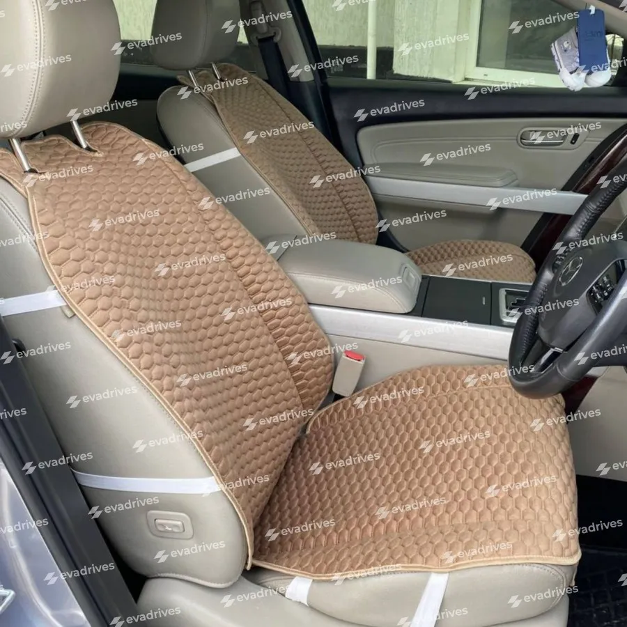 Pokrowce na siedzenia Lux Alcantara (sztuczny zamsz), plaster miodu