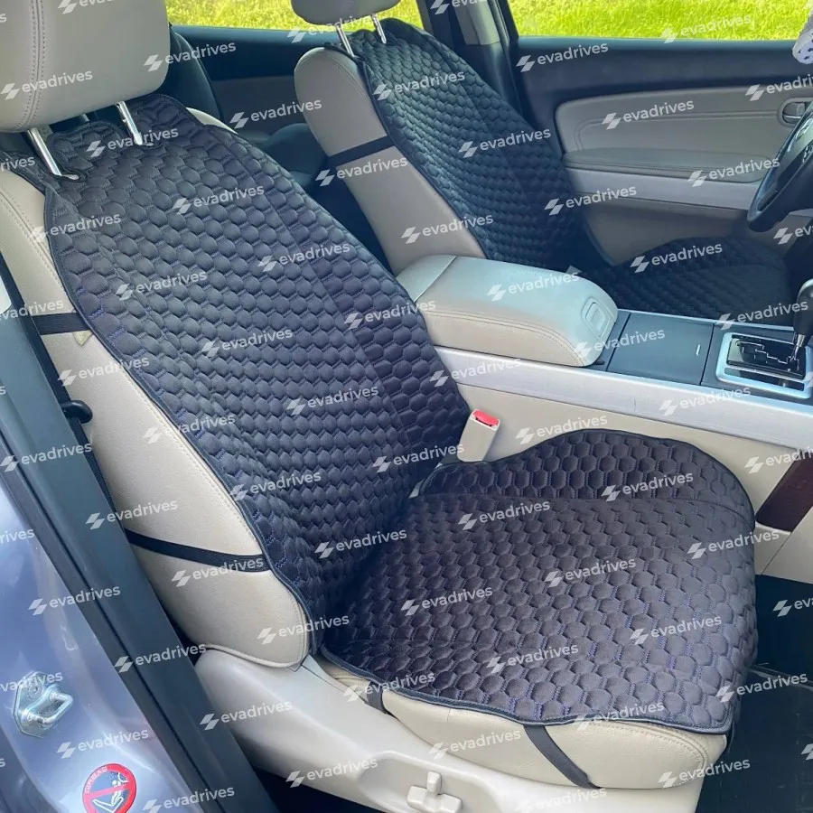 Pokrowce na siedzenia Lux Alcantara (sztuczny zamsz), plaster miodu