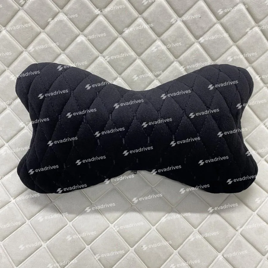 Poduszka zagłówkowa do samochodu,  wykonana z ALCANTARA LUX