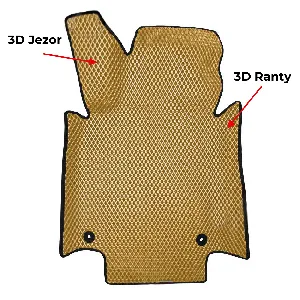 5D EVAMats, ranty 5 cm  